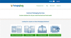 Desktop Screenshot of packagingquote.com