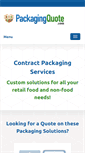 Mobile Screenshot of packagingquote.com
